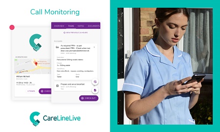 call monitoring carelinelive